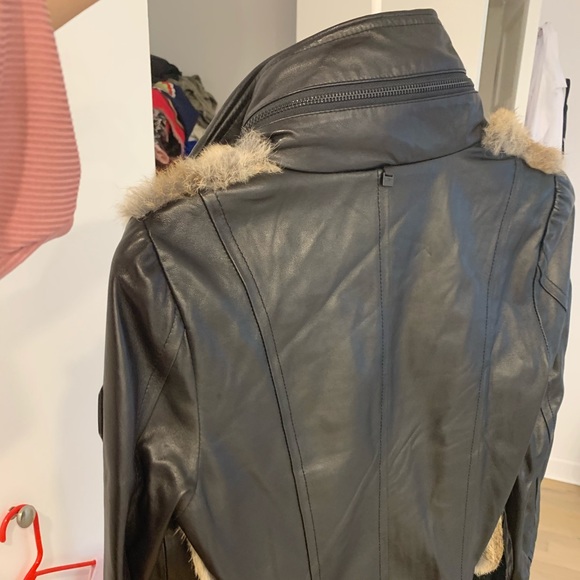 Rudsak leather & fur jacket - Picture 10 of 10